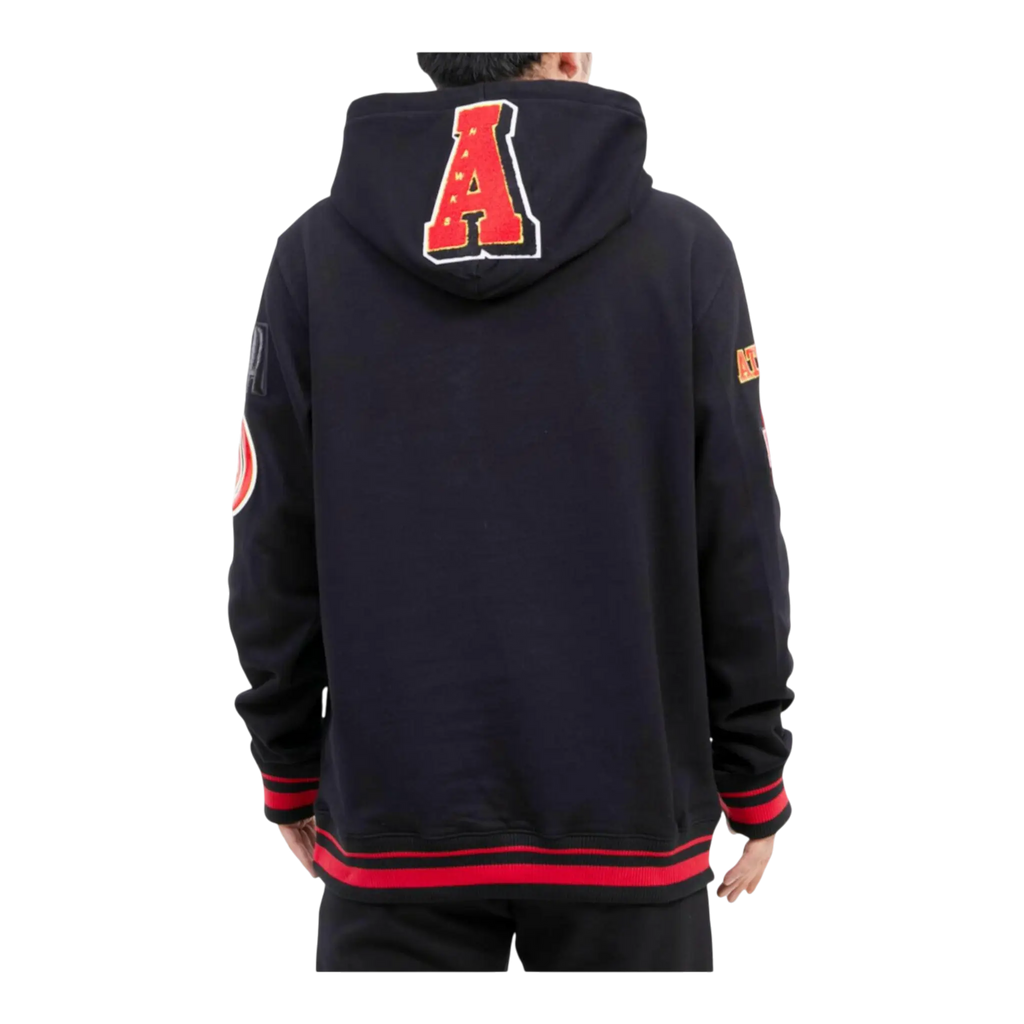 Pro Standard NBA Atlanta Hawks Mash Up Logo P/O Men Hoodie Black