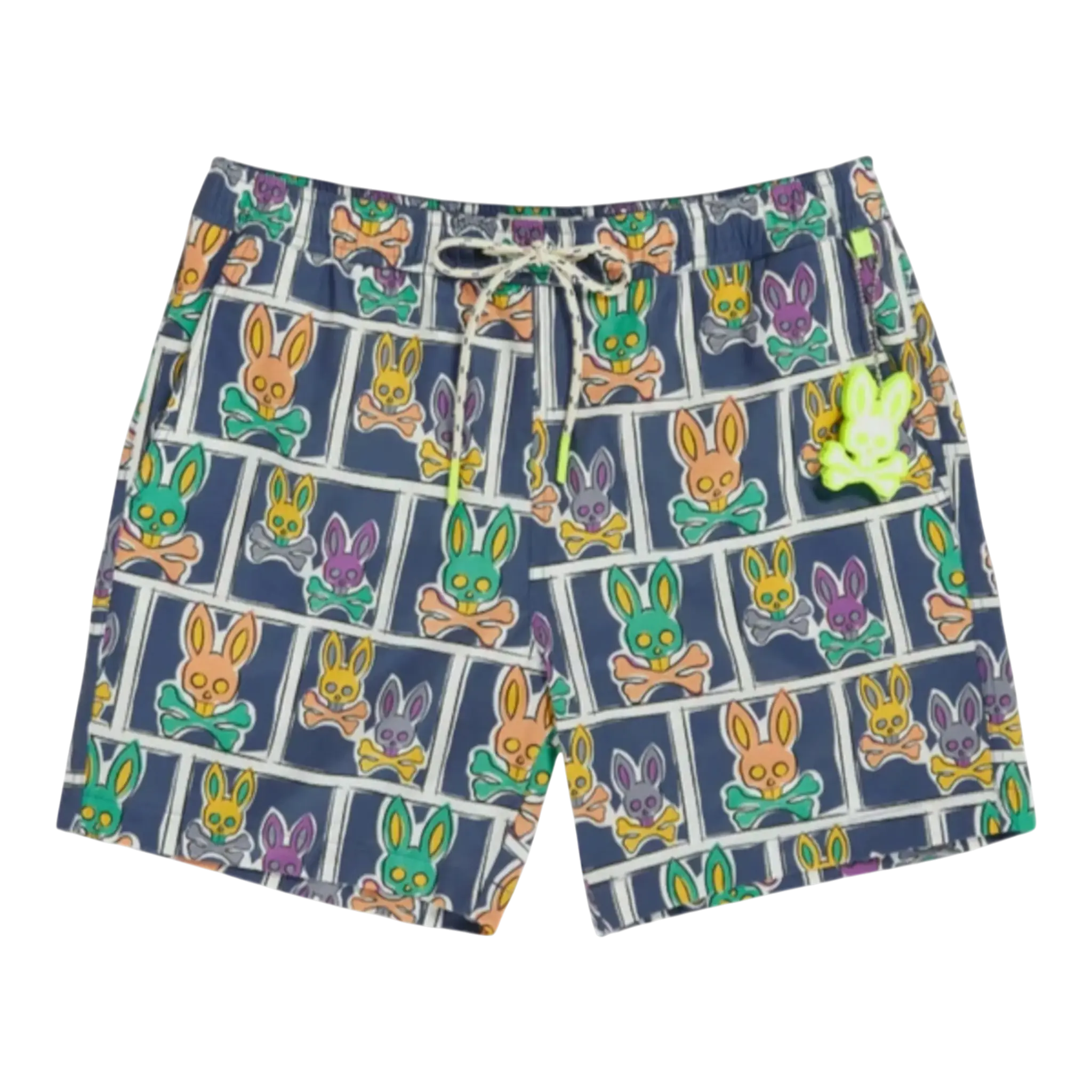 Psycho Bunny James Bunny In Box Men Swim Trunks Bal Harbour