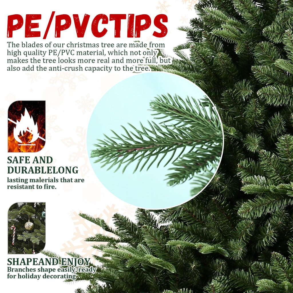 WONDERWALL ‘Noël DuBois’ 5 ft Artificial Christmas Tree – Green