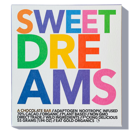'Sweet Dreams' Adaptogen Nootropic Infused Chocolate Bar (55G | 70%)