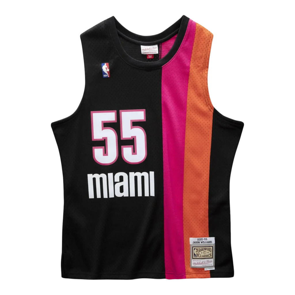 Mitchell & Ness Miami Heat 2005-06 Jason Williams Men Jersey Black