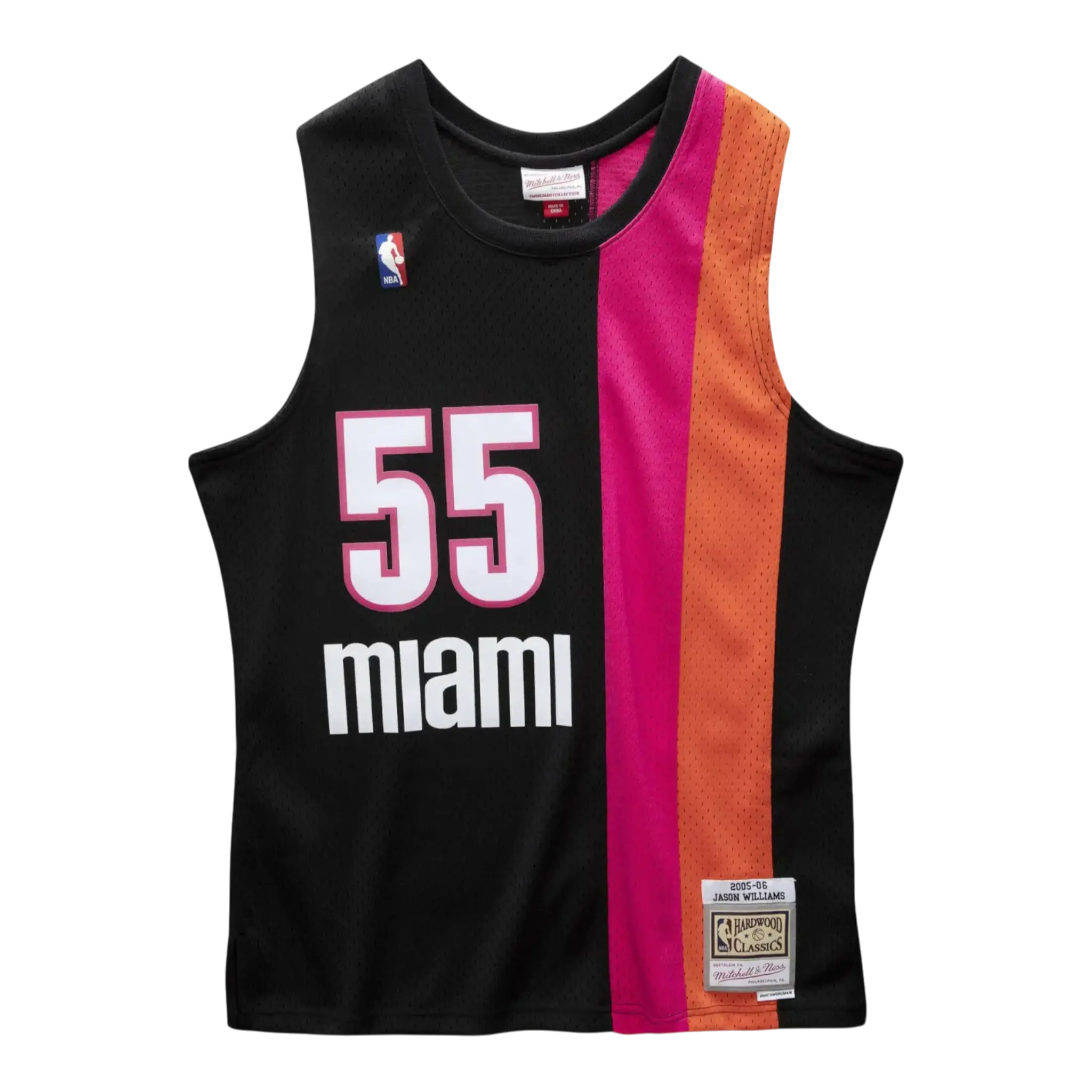 Mitchell & Ness Miami Heat 2005-06 Jason Williams Men Jersey Black