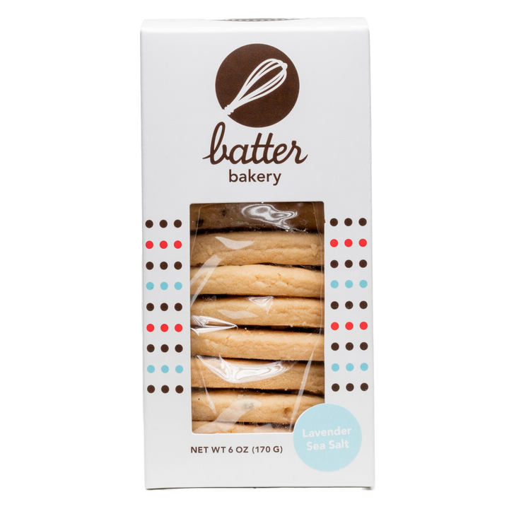 'Lavender & Sea Salt' Shortbread (6OZ)
