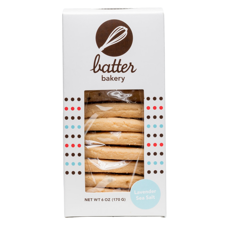 Batter Bakery - 'Lavender & Sea Salt' Shortbread (6OZ)