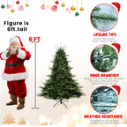 WONDERWALL ‘Noël DuBois’ 5 ft Artificial Christmas Tree – Green