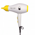 Hair Dryer - White + Yellow
