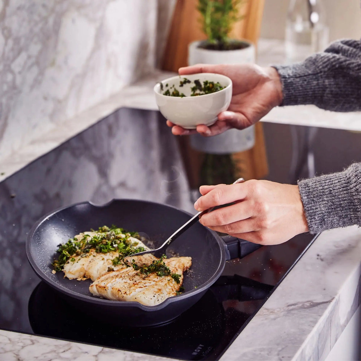 WONDERWALL ‘La Sélection Joyce’ Ceramic Nonstick Whole Fish Pan