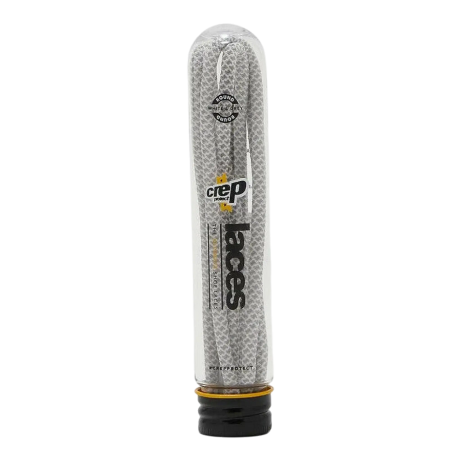 Crep Protect The Ultimate Round Unisex Laces White/Grey