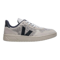Veja V-10 Men Snow Black Suede Sneakers
