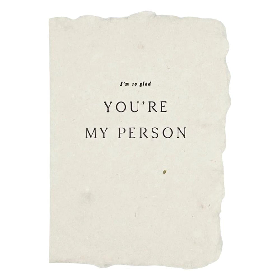 Farmette - 'You're My Person' Greeting Card (1CT)