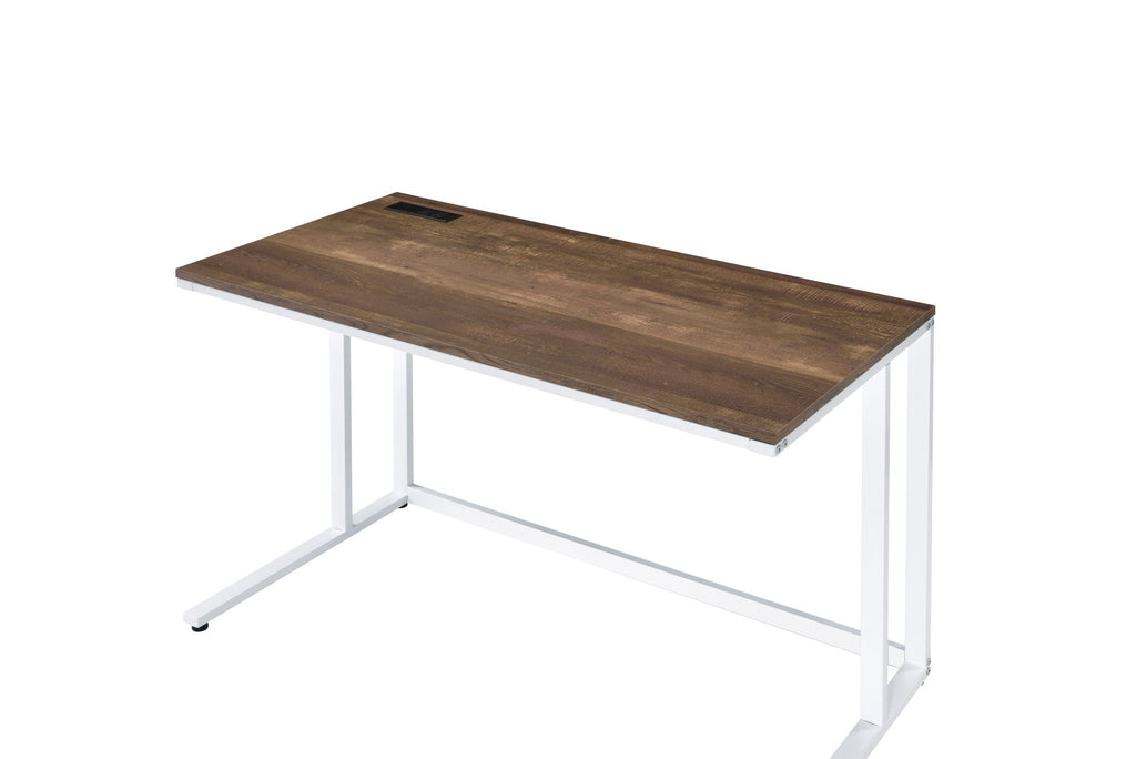 WONDERWALL 'Une Collection' Tyrese Writing Desk with USB Port – White or Black