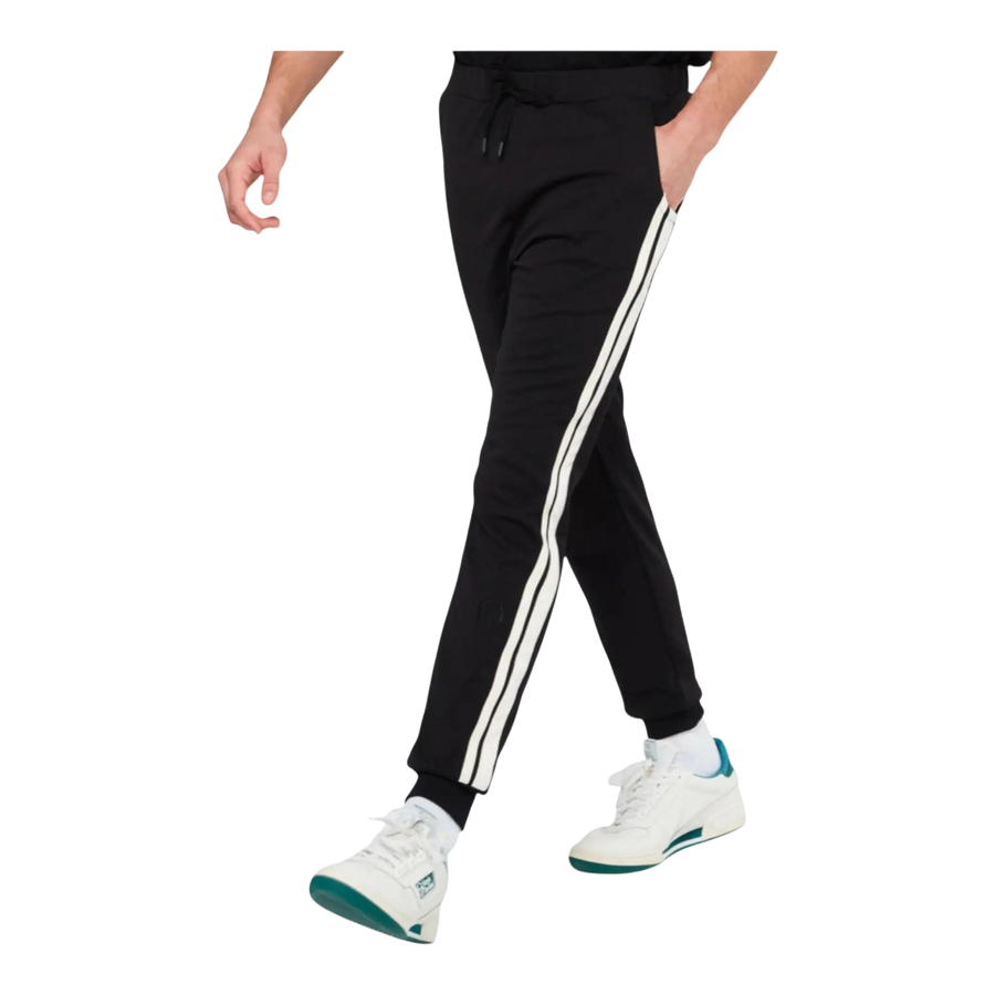 Sergio Tacchini New Damarindo Men Track Pants Black/Gardenia