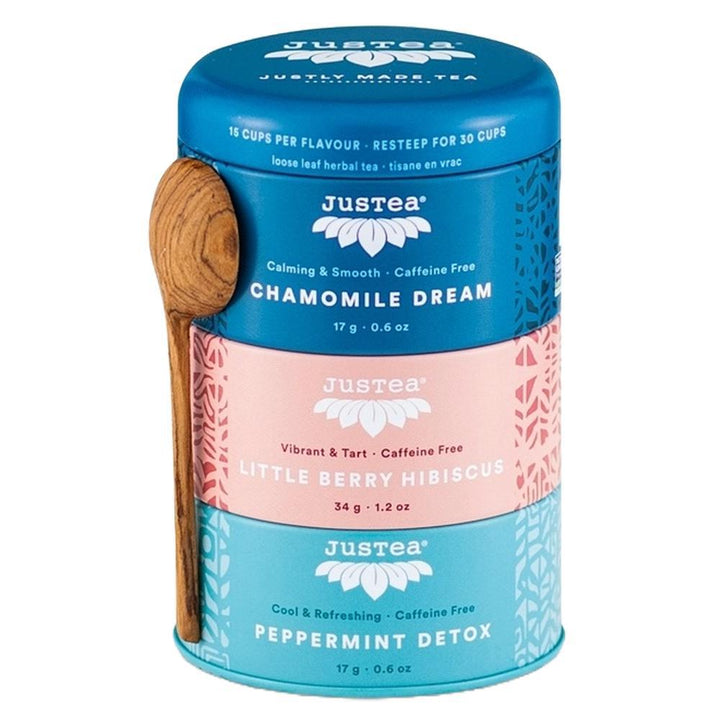 Herbal Tea Trio Tin w/ Spoon (3CT)