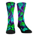 Ghost Fade Crew Socks