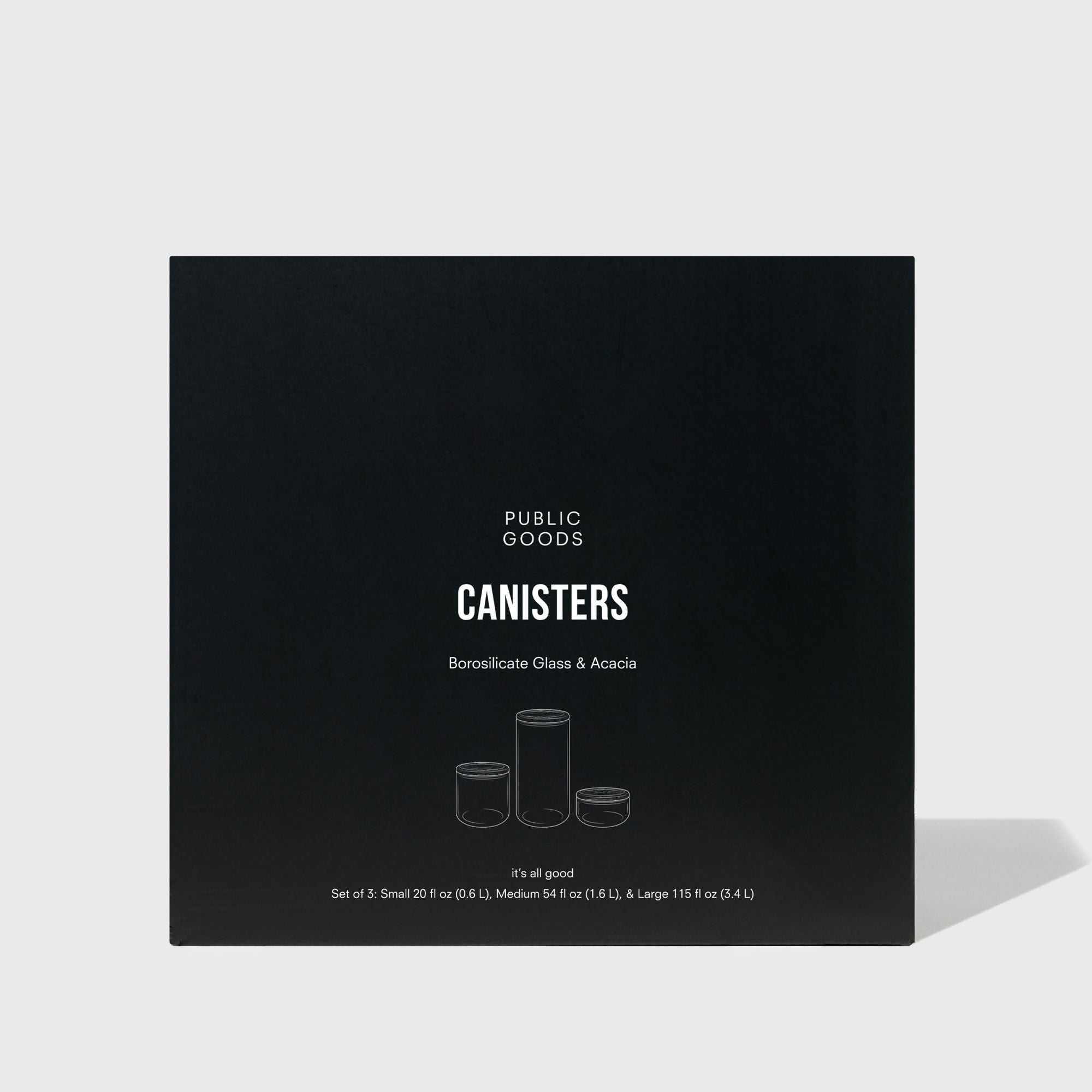 Glass Canister