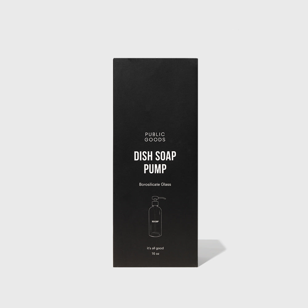 Glass Dish Soap Dispenser