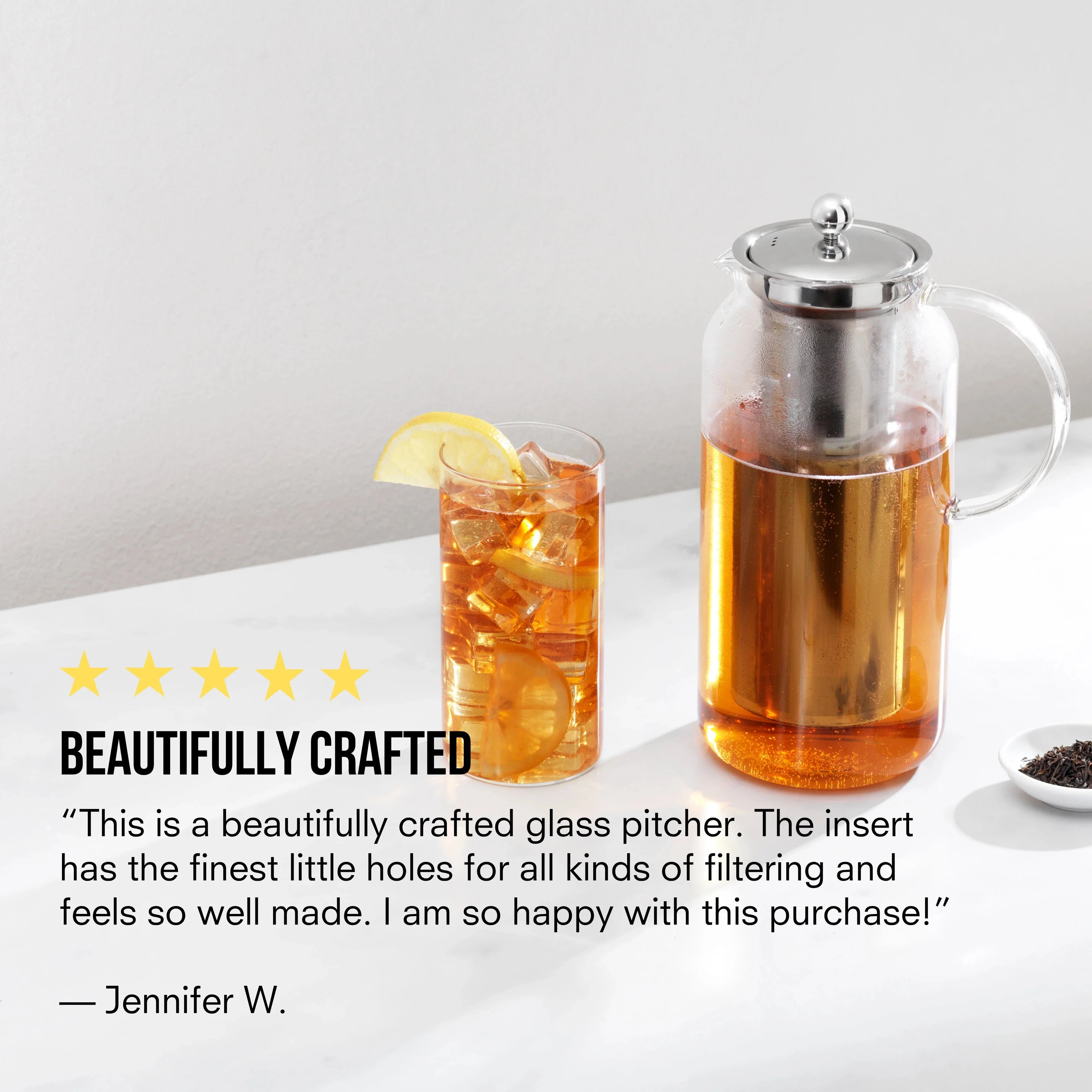 Glass Infusion Pitcher