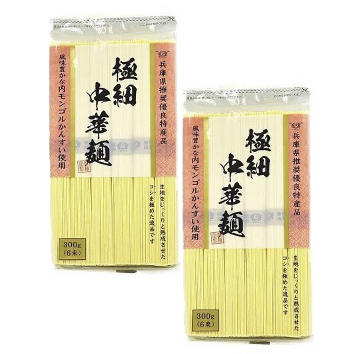 Thin Chukamen Japanese Style Noodle 300 G x 2 Pcs
