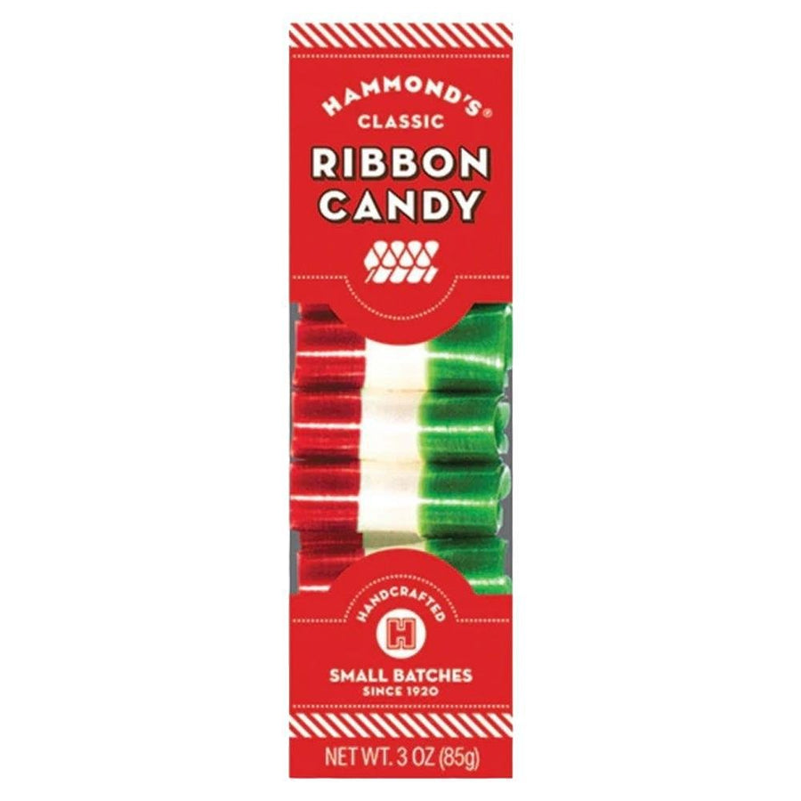 Hammond's Candies - 'Cherry' Ribbon Candy (3OZ)