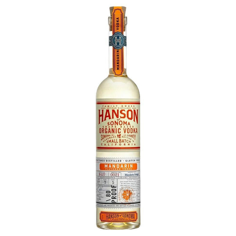 Hanson Of Sonoma - 'Mandarin' Organic Vodka (750ML)