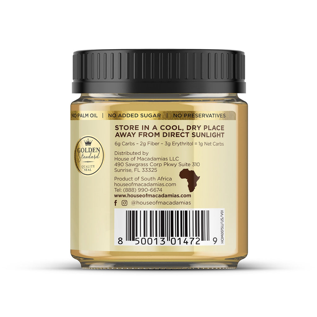 Macadamia Nut Butter White Chocolate Flavor (1 Flavor, 1 Jar)