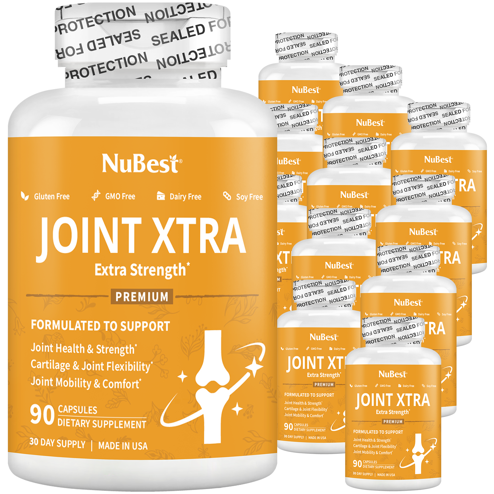 Joint Xtra, Advanced Formula for Joint Strength, Flexibility & Comfort, 90 Capsules by NuBest Nutrition®