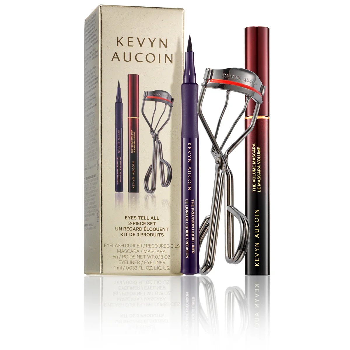 Kevyn Aucoin Eyes Tell All 3 - Piece Set
