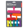 Kikkerland Design - 'Rainbow' Bag Clips (9CT)