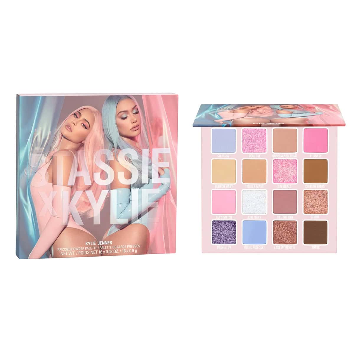 Kylie Cosmetics Stassie Collection Pressed Powder Palette 16 x 0.03 oz