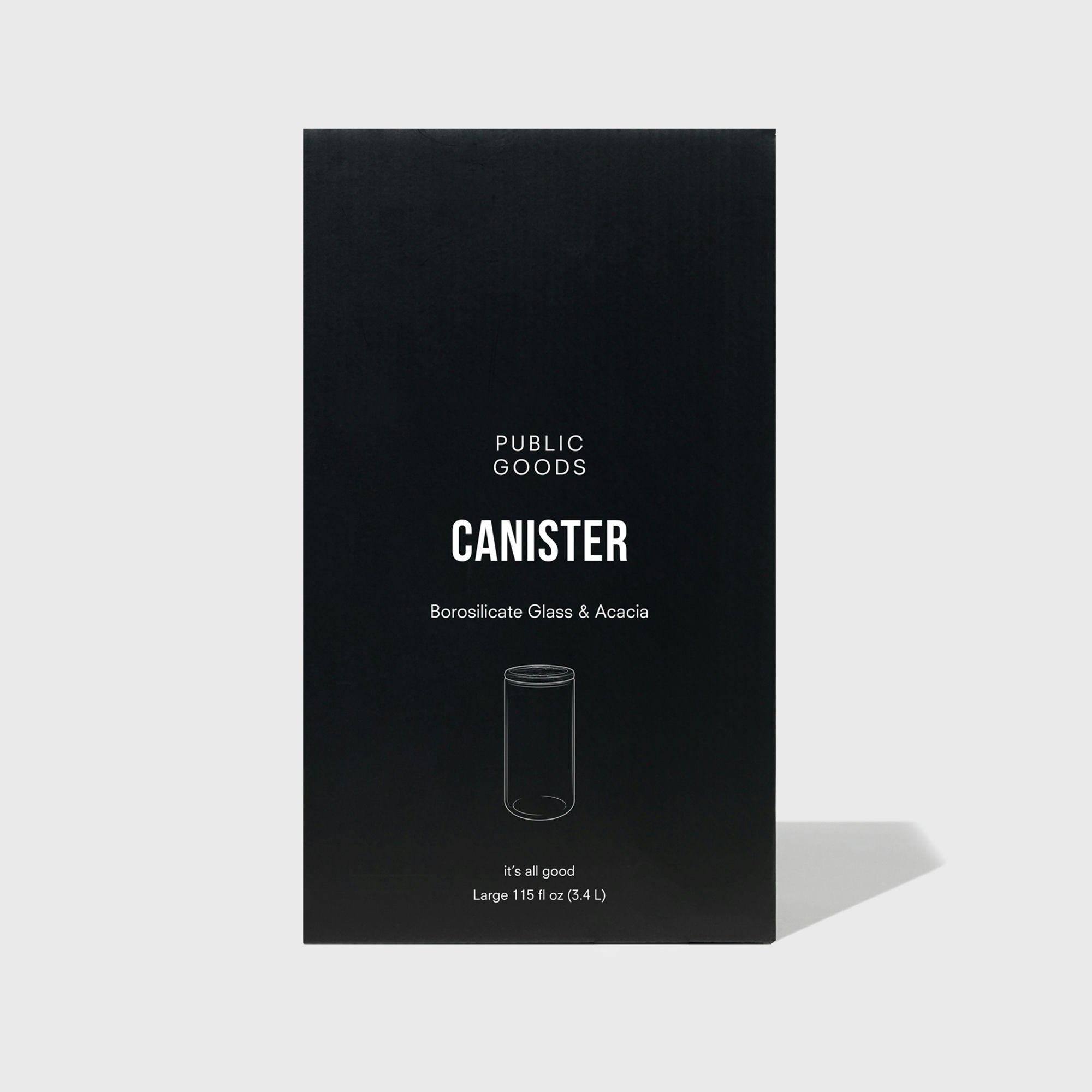 Glass Canister