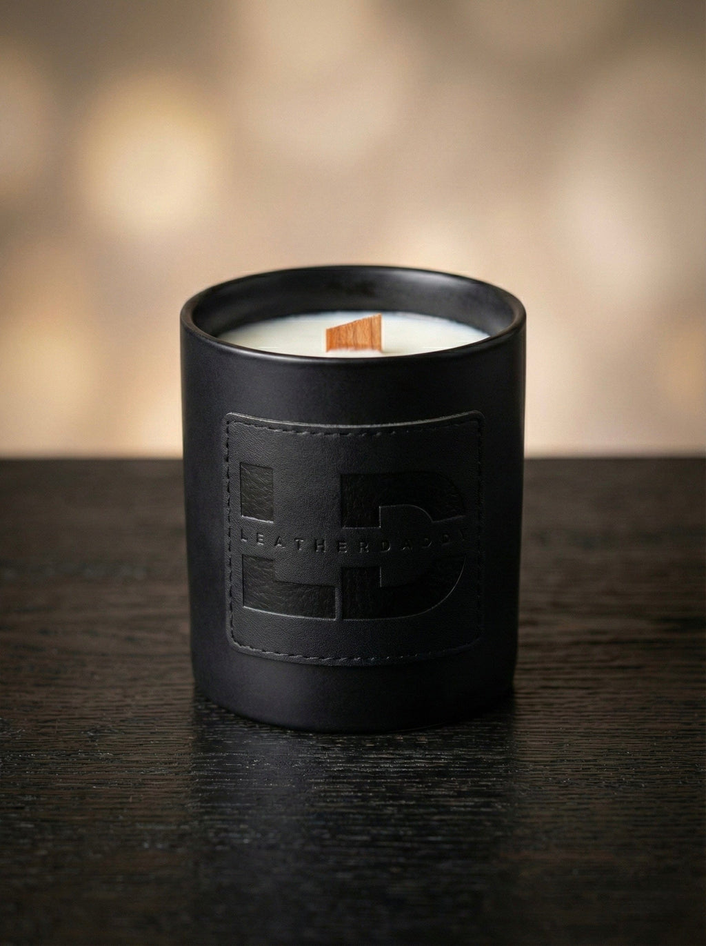 Hand-Poured Soy Wax Candle - Signature LeatherDaddy Fragrance