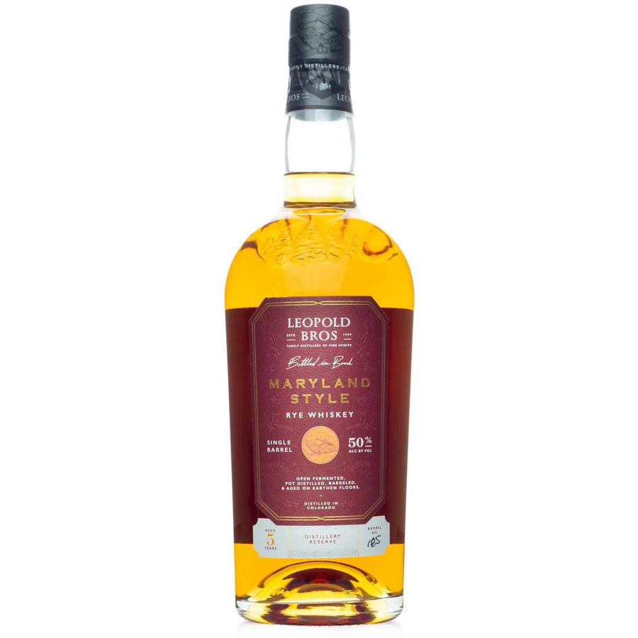 Leopold Bros. - 'Maryland Style' 5yr Rye (750ML)