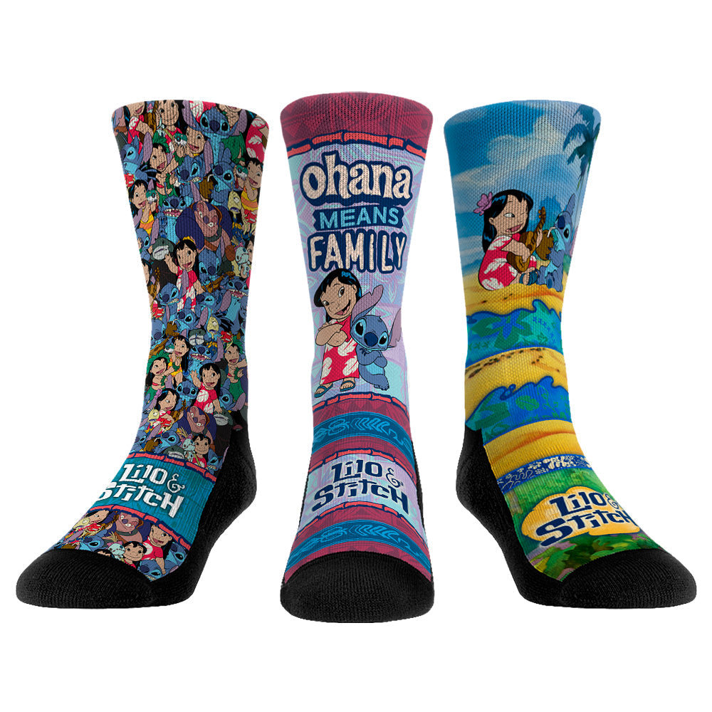 Lilo & Stitch Crew Socks - 3-Pack