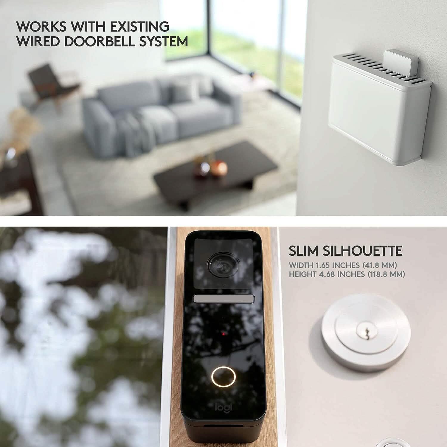 Logitech Circle View Apple® HomeKit-Enabled Video Doorbell