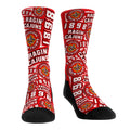 Louisiana Ragin' Cajuns - Logo Sketch Crew Socks