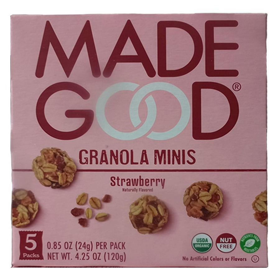Made Good - 'Organic Strawberry' Granola Minis (5CT)