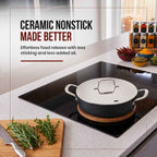 WONDERWALL ‘La Sélection Joyce’ Maestro Ceramic Nonstick Sauté Pan, 3.5-Qt