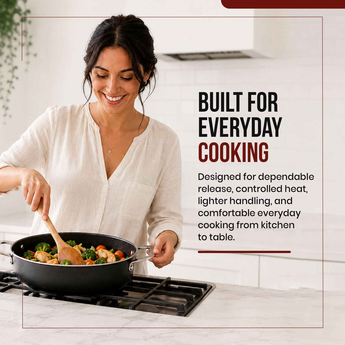 WONDERWALL ‘La Sélection Joyce’ Maestro Ceramic Nonstick Sauté Pan, 3.5-Qt