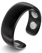 Magnetic Therapy Ring (Brushed Black)