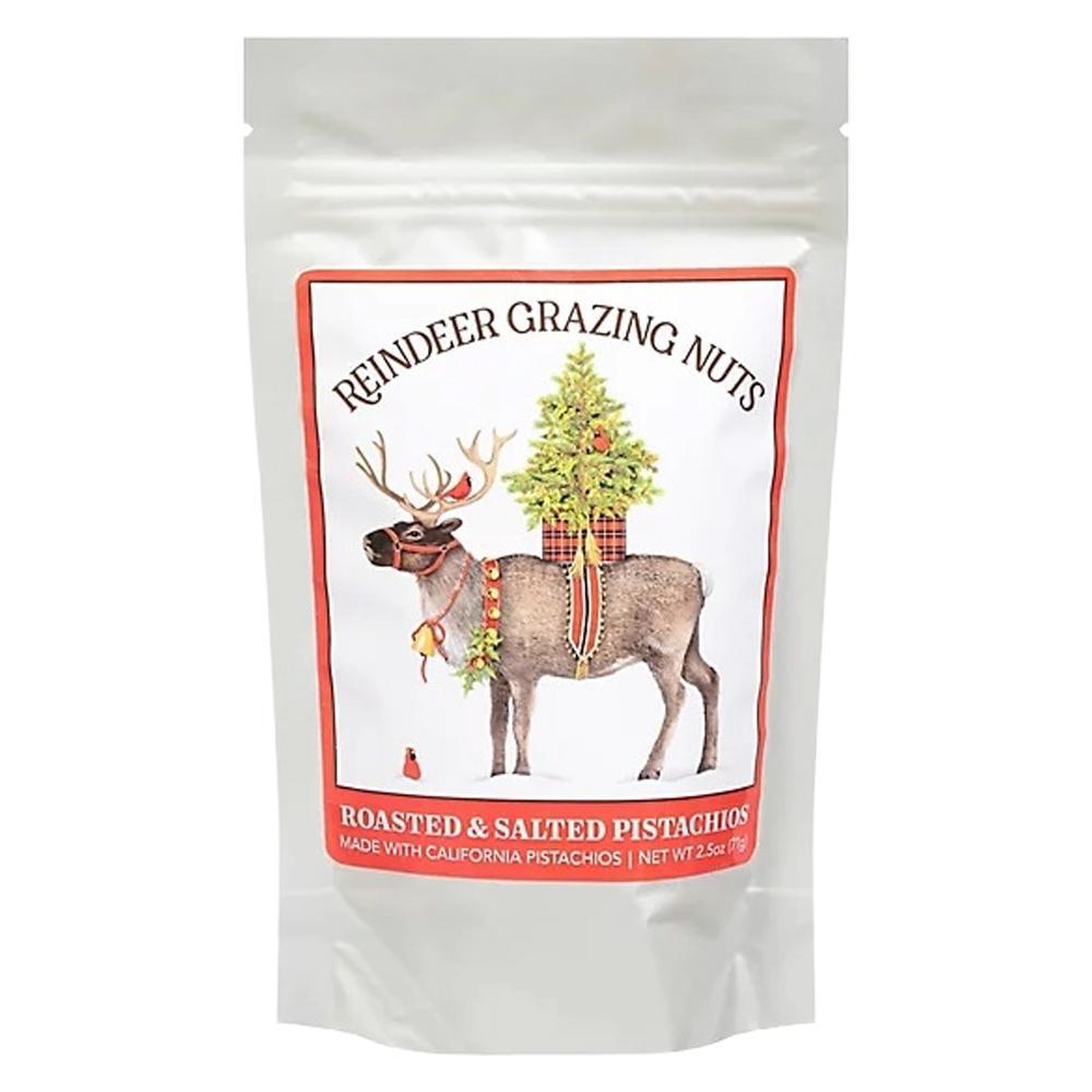 Maisie Jane's - 'Reindeer Grazing Nuts' Roasted & Salted Pistachios (2.5OZ)