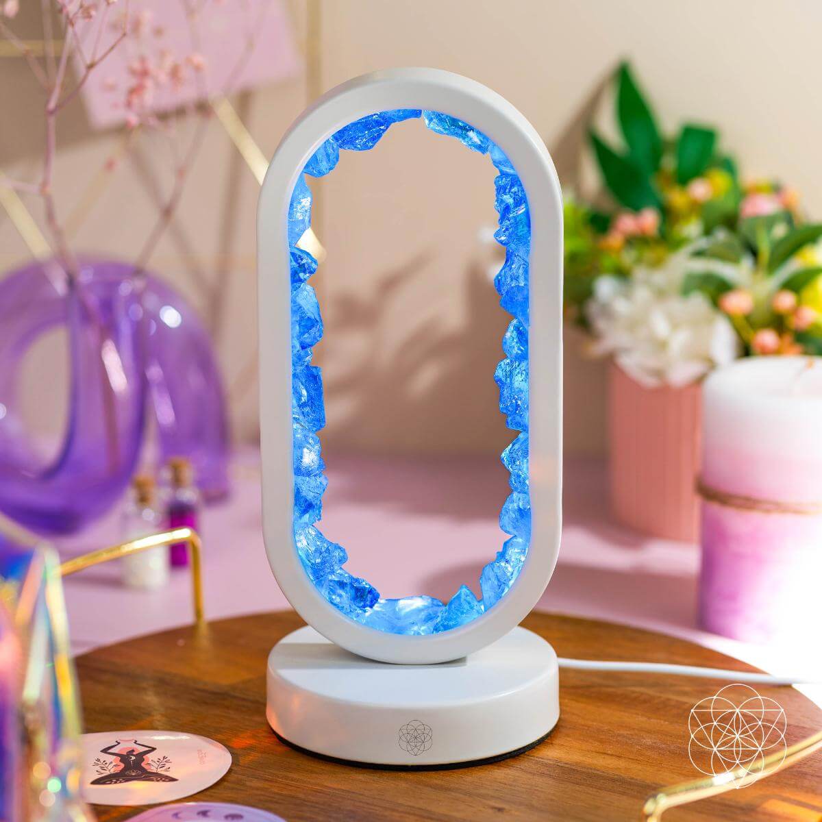 Manifest Success - Clear Quartz Lamp of Achievement