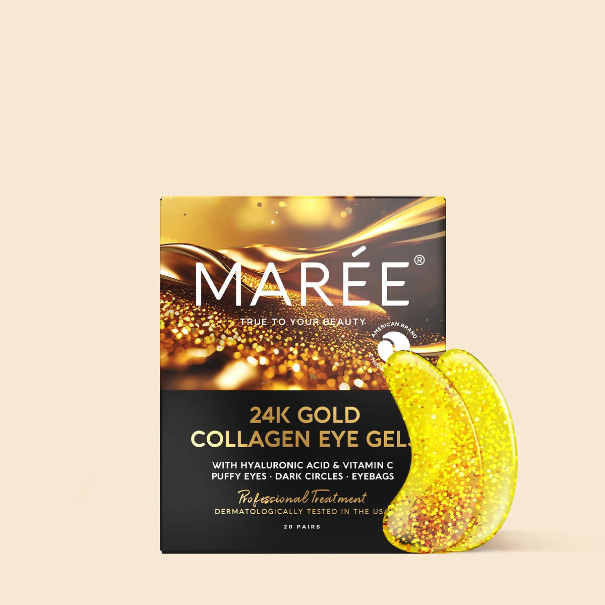 24K Gold Anti-Aging Eye Patches - WONDERWALL