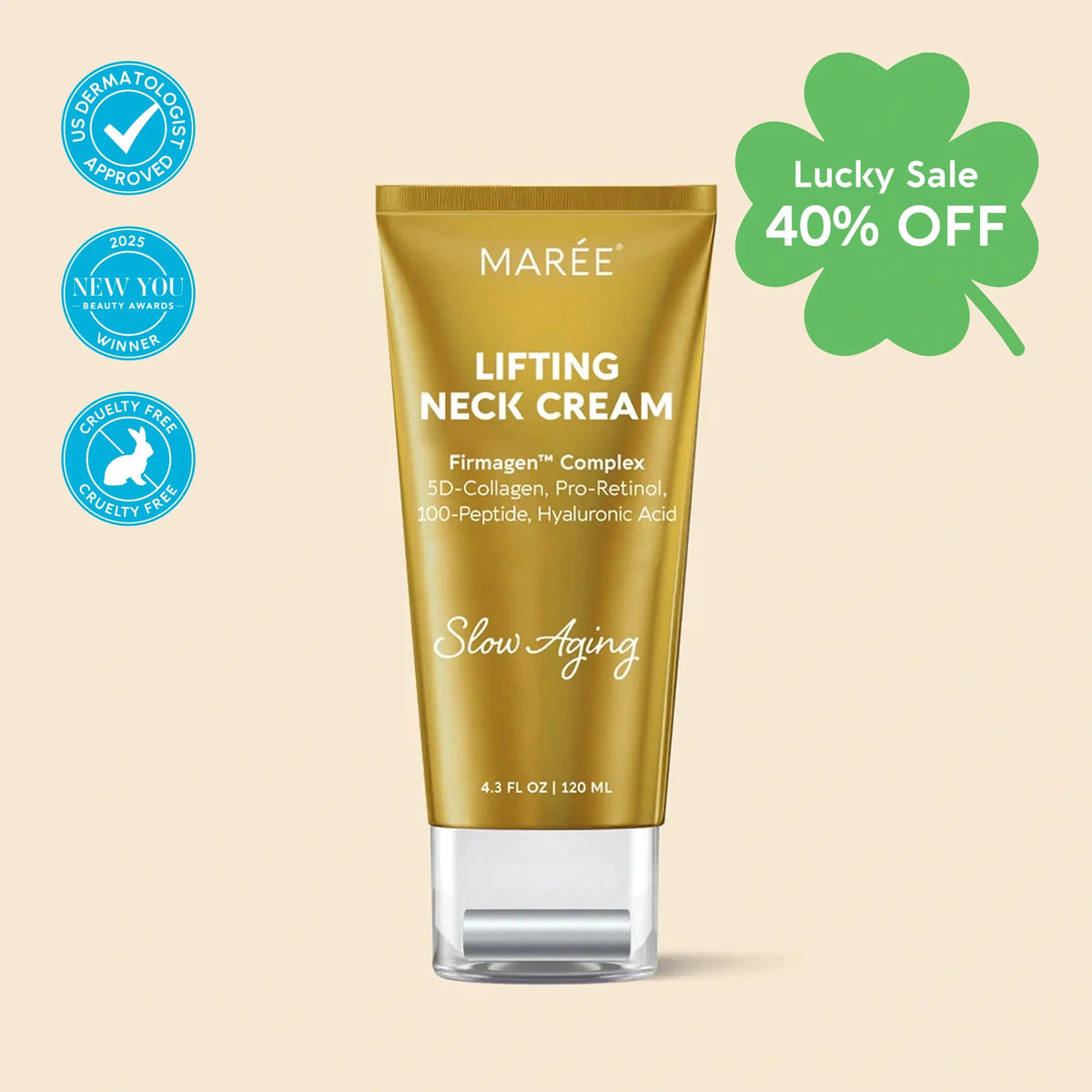 Collagen Neck Firming Cream Massager - WONDERWALL