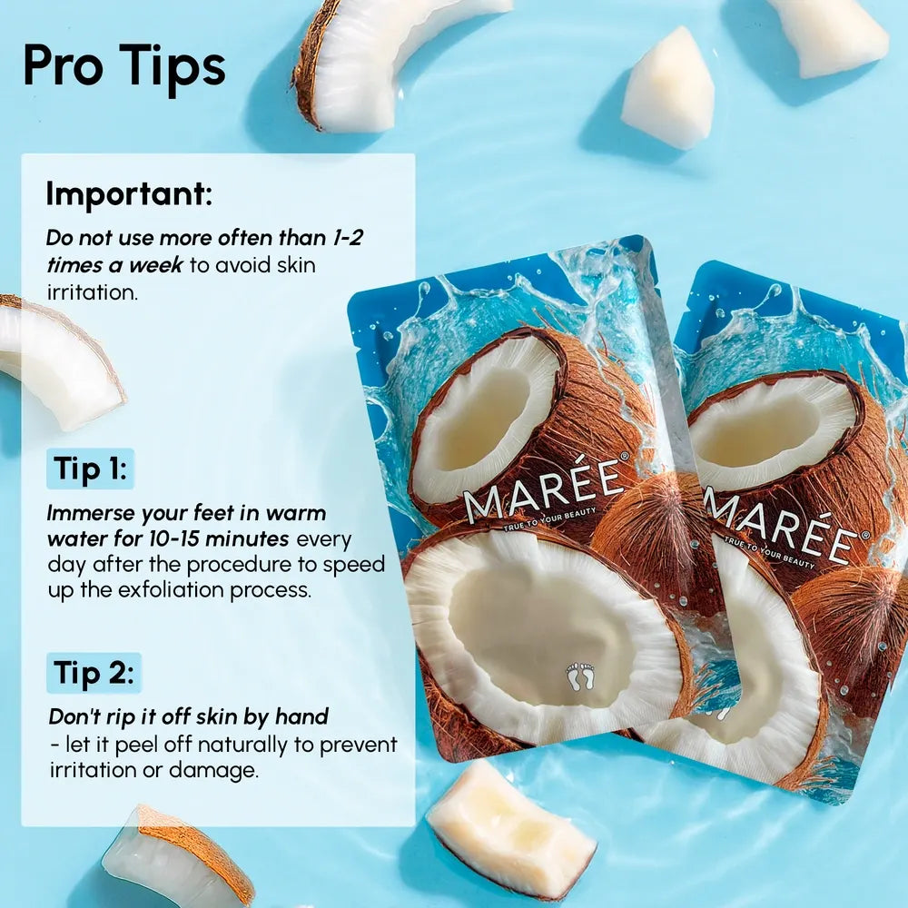 Exfoliating & Hydrating Foot Mask - WONDERWALL