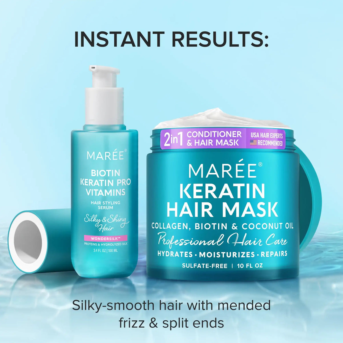 Keratin Mask for Damaged Hair - WONDERWALL