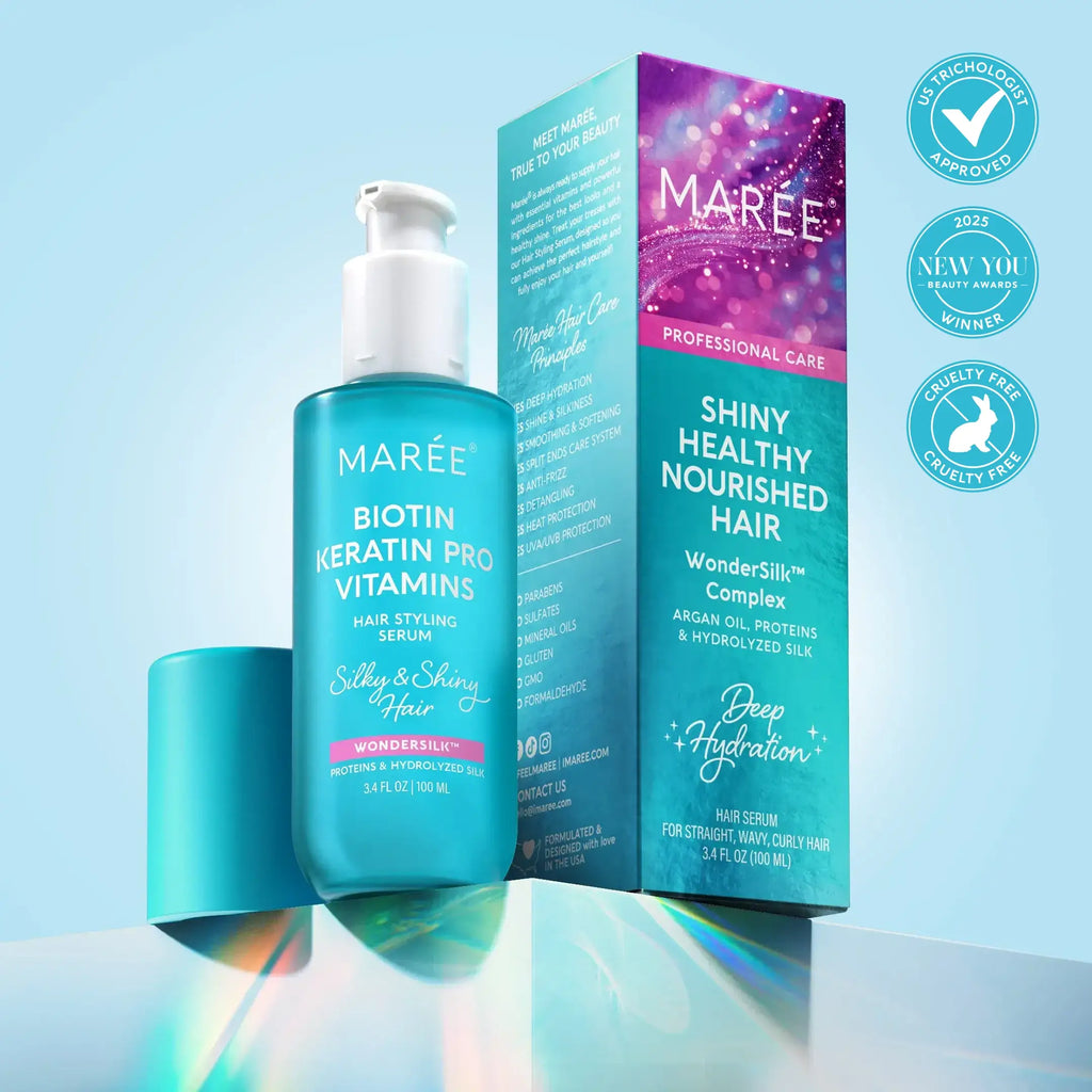 Keratin Oil Serum for Dry & Damaged Hair - WONDERWALL