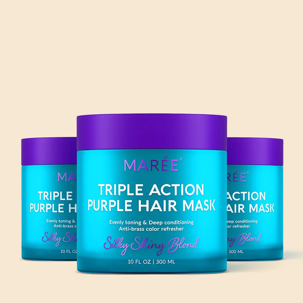Purple Mask for Blonde Hair - WONDERWALL
