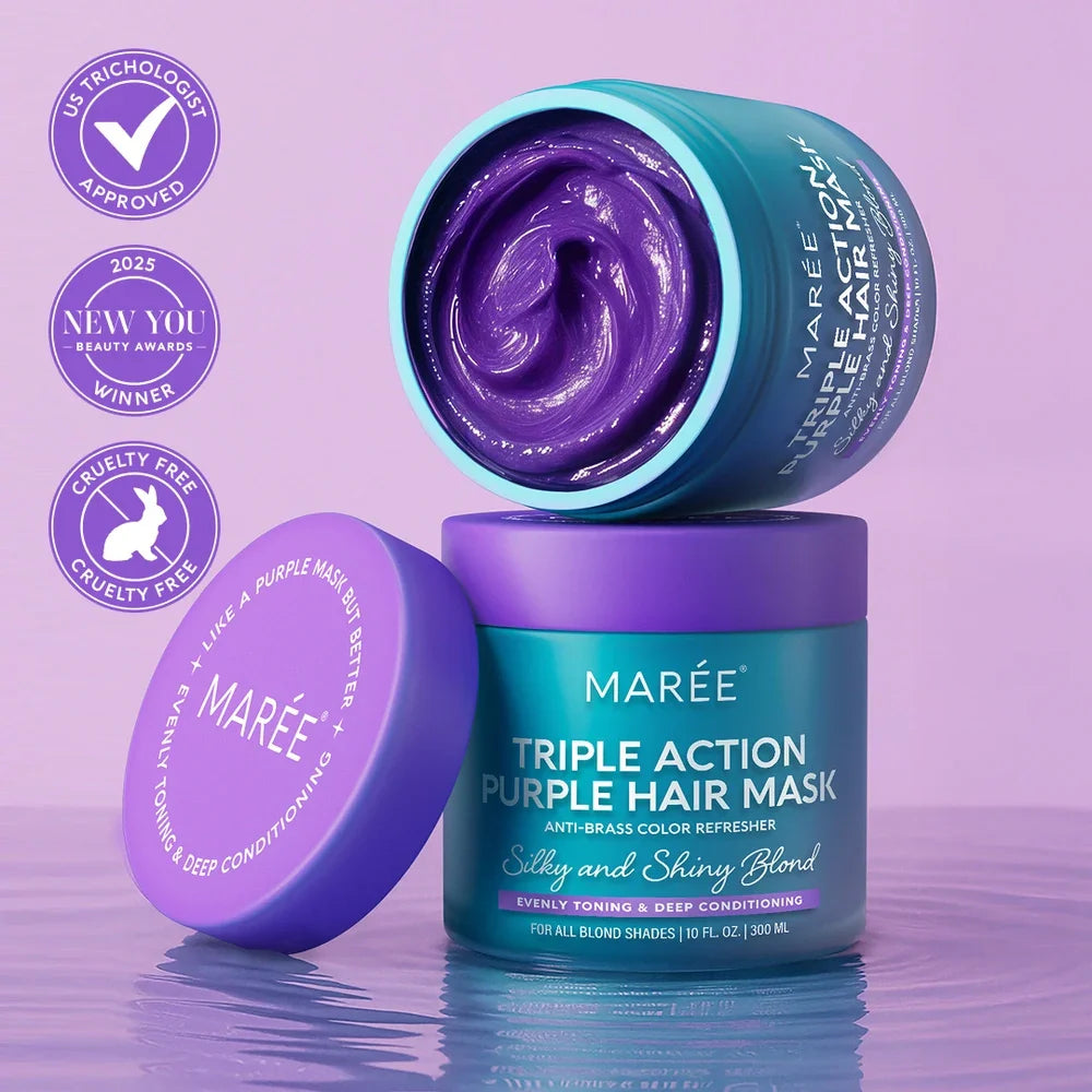 Purple Mask for Blonde Hair - WONDERWALL