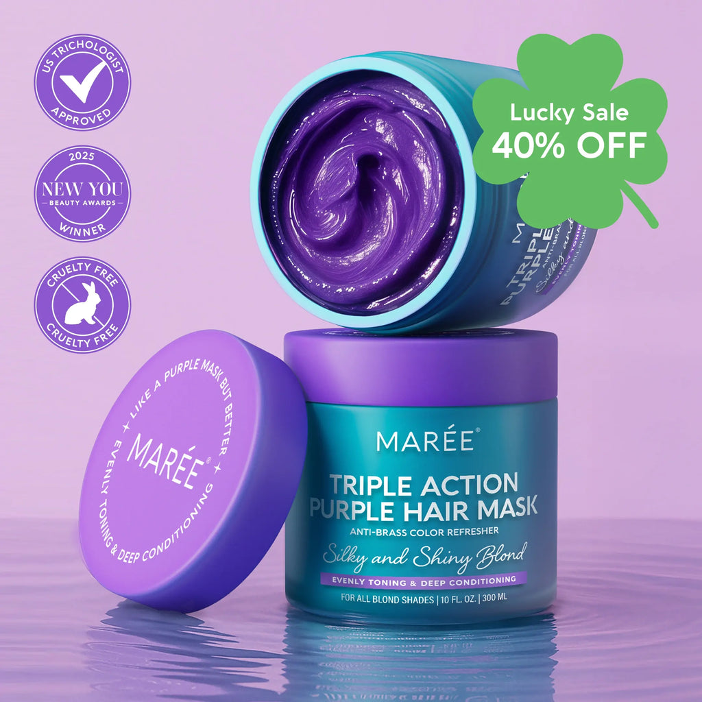 Purple Mask for Blonde Hair - WONDERWALL