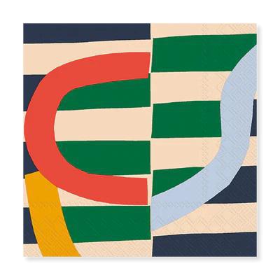 'SIIRTO Green' Paper 3-Ply Napkins (20CT)
